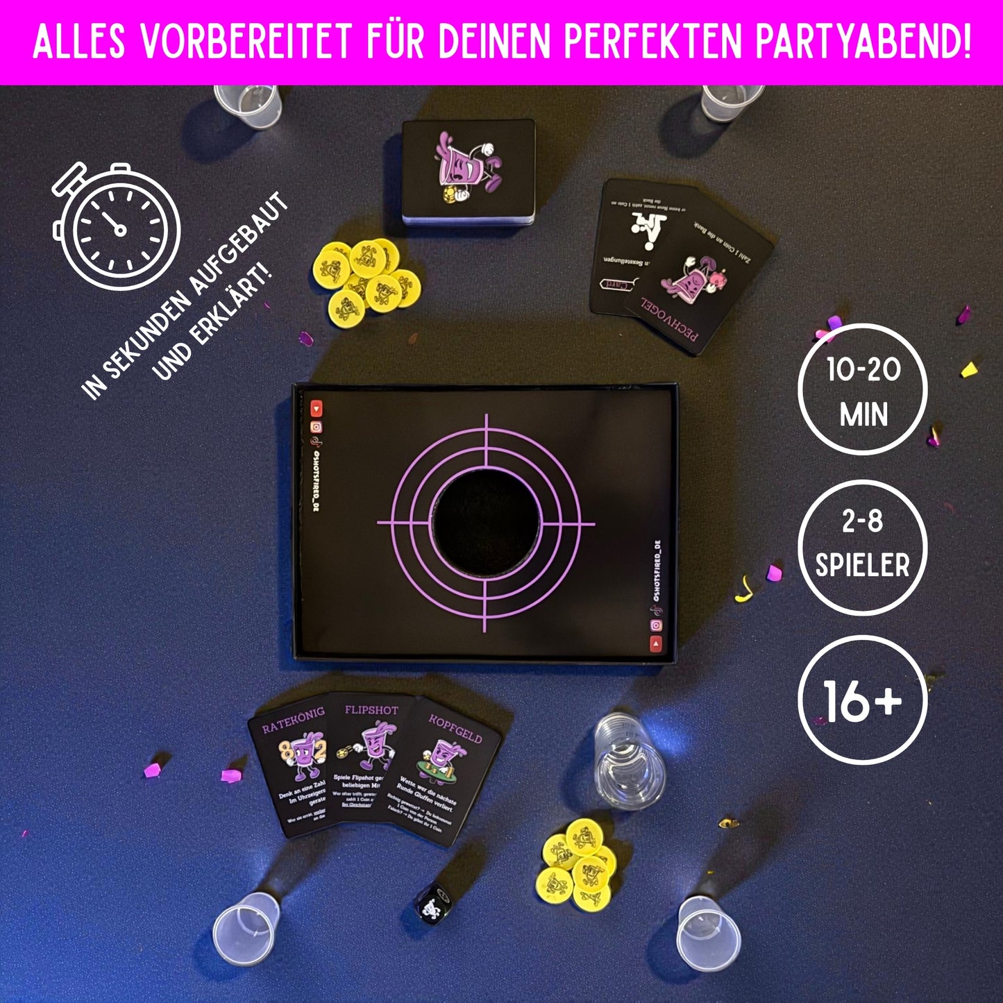 Shots Fired Partyspiel